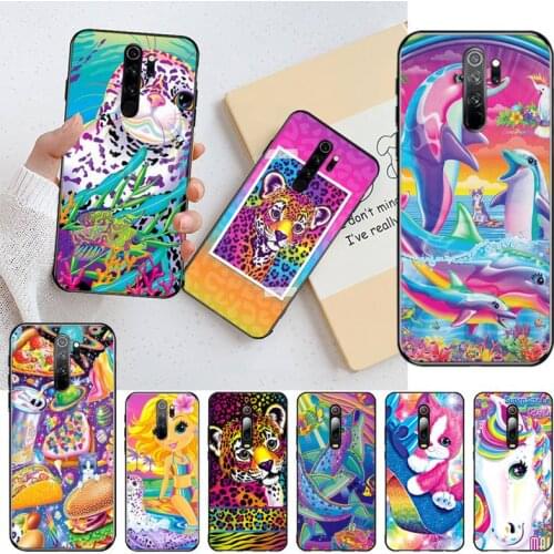 Rainbow Lisa Frank tiger horse dog Cat Bling Cute Phone Case for Redmi Note 8 8A 8T 7 6 6A 5 5A 4 4X 4A Go Pro