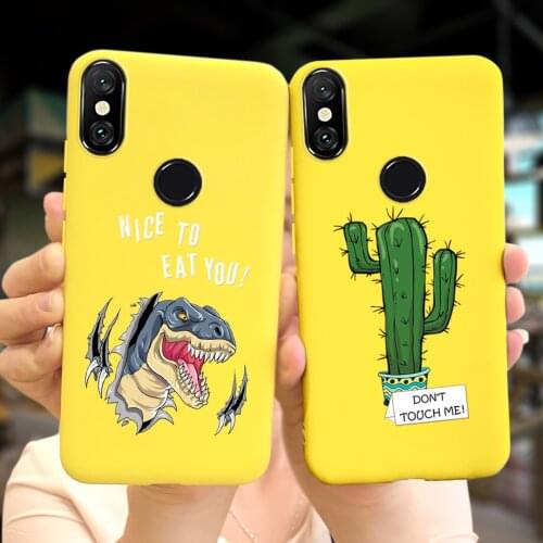 Silicone Cover For Xiaomi Redmi 6 Pro Case Redmi 6 Macaroon TPU Soft Back Cover Phone Case For Redmi 6 6A Coque Bumper Shell