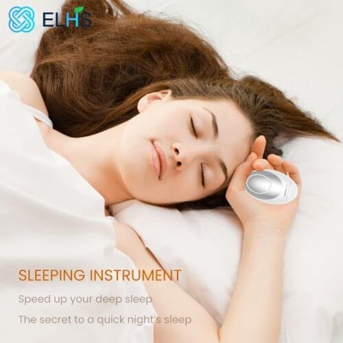 Intelligent Sleeping Instrument Hand-held Sleep Aid Device USB Charging Micro-current Sleep Hold Instrument Relax Sleep Hypnosis