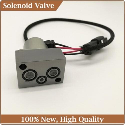 High Quality PC200-7 PC200-8 Hydraulic pump solenoid valve 702-21-57400 For Komatsu Excavator Pump Parts Solenoid PC200-7/8