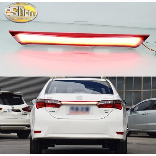 Rear Bumper Trunk Tail Light For Toyota Corolla 2014 - 2018 Car LED Rear Fog Lamp Brake Dynamic Turn Signal Reflector