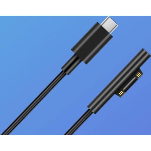 Charging Cord 3A Type-c 1/1.5/1.8m Laptop Charging Cord for Surface Pro 3/4/5/6