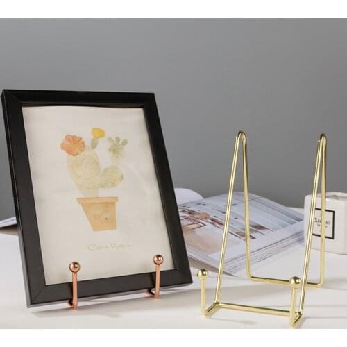 Household Decorative Bracket Portable Easel Exquisite Bookshelf Simple Art Display Stand