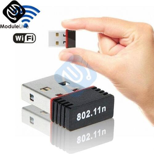 150Mbps 150M Mini USB WiFi Wireless Adapter Network LAN Card 802.11n 802.11g 802.11b New