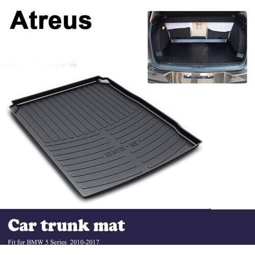 Atreus Car Trunk Cargo Floor Liner Tray Mat Cover Protection Blanket For BMW 5 Series F10 F11 F07 2010-2017 Accessories