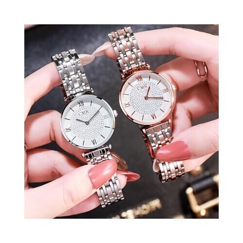 Luxury Crystal Women Bracelet Watches Top Brand Fashion Diamond Ladies Quartz Watch Steel Female Wristwatch Montre Femme Relogio