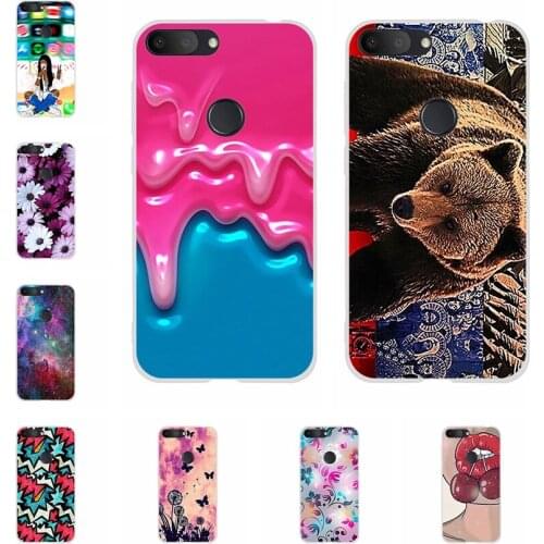 Case For Alcatel 1S 2019 Cover 5.5 inch Thin TPU Soft Silicone Back Shell Cover For Funds Alcatel 1S 2019 5024D 5.5" Phone Case