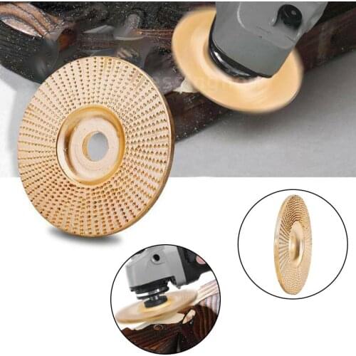 16mm 5/8" Bore Extreme Shaping Disc Wood Grinding Wheel Rotary Disc Sanding Carving Tool Abrasive Disc Tools for Angle Grinder
