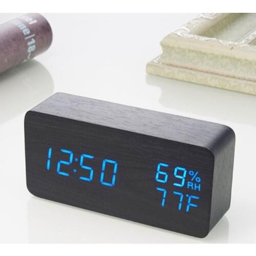 Double Alarm Charging Mirror Clock Home Decoration for Office School Gift for Family Friends or Partners for Birthdays