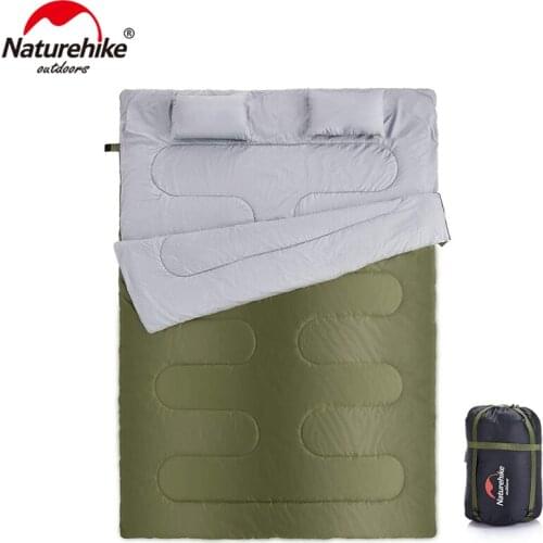 Naturehike Double Sleeping Bag for Backpacking, Camping, Or Hiking, Queen Size XL SD15M030-J