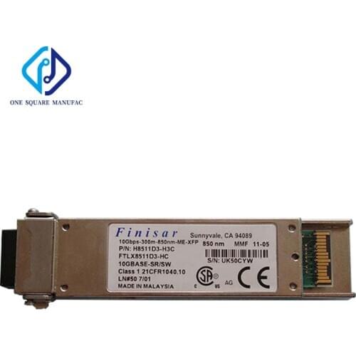 FINISAR FTLX8511D3-H3C 10Gbps-300m-850nm-ME-XFP 10GBASE-SR/SW for H8511D3-H3C Optical Fiber Transceiver
