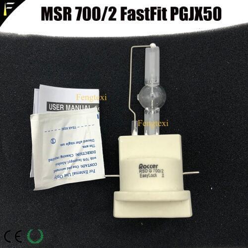 PGJX50 (Usually) Halogen Power Supply Lamp MSR700watt MSR 700/2 Fastfit PGJX50 Pedestal msr700 Stage Light Lamp Bulb 700w