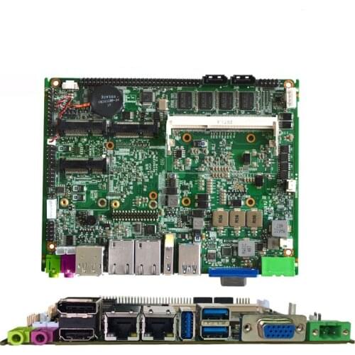 Mini itx 4Gb ram fanless Industrial motherboard with Intel core i5-3337U processor Main board 1*VGA 1*LVDS 1*HDMI