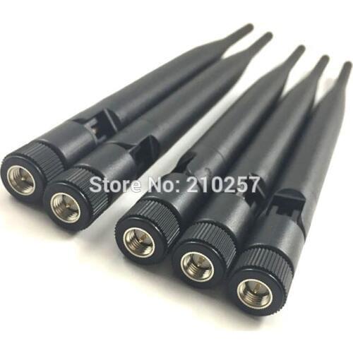 Free Shipping 5pcs 433Mhz Module Antenna SMA Male 5dbi Omni-direction Folding Modem Aerial