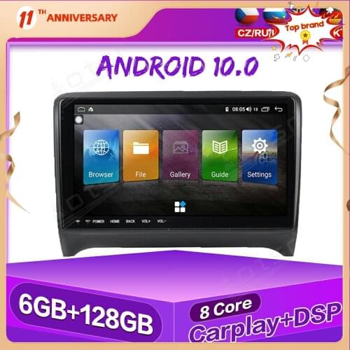 Android 10 64GB Tesla PX6 Multimedia Player Radio For Cadillac ATS ATSL XTS SRX 2013-2017 Head Unit Auto Stereo GPS Navigation