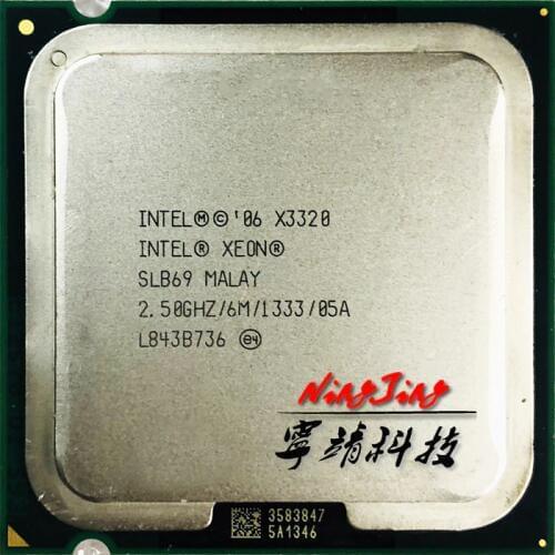 Intel Xeon X3320 2.5 GHz Quad-Core CPU Processor 6M 95W LGA 775