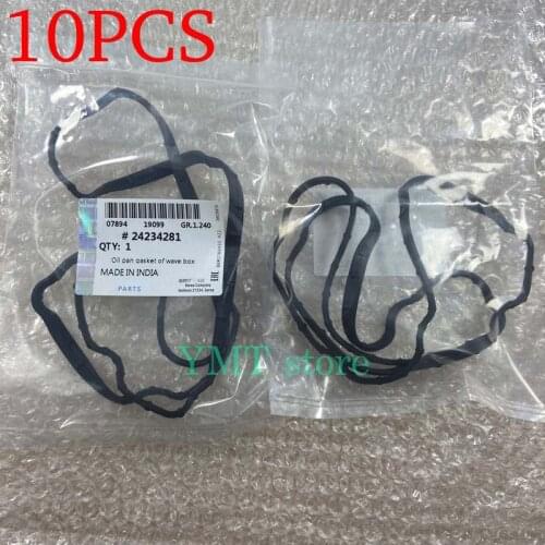 10X Transmission Oil Pan Gasket For GM Chevrolet Aveo Cruze Epica 1.6L 1.8L Sonic Buick Lacrosse GL8S OE# 24234281
