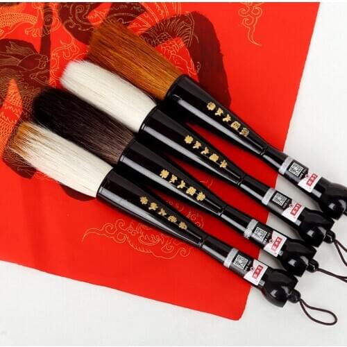 Yu Shui Hu Dou pen big size carry bucket big brush thick and large with no hair brush brush brush couplets Spring Festival