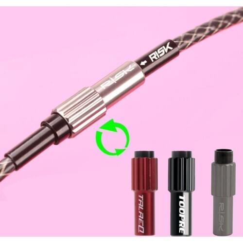 MTB Bike Brake Cable Gear Shift Connector Line Regulator Adjust Housing Cap New