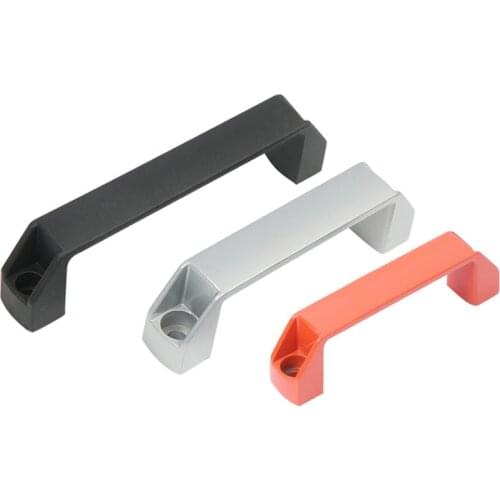 Aluminum alloy handle square machine tool door hole distance 90mm 1pcs