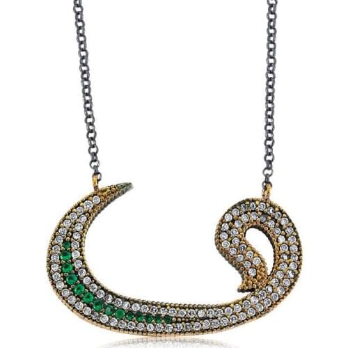 Tevuli 925 Sterling Silver Authentic Vav Lady Necklace