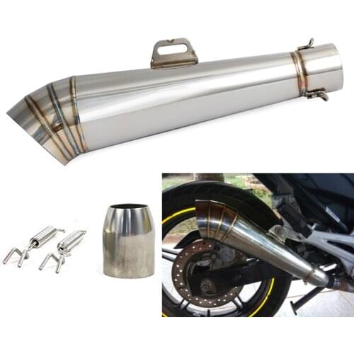 36-51mm Universal Motorcycle Exhaust Muffler For GP Exhaust Pipe Slip-On z800 cbr300r Z1000 GSXR1000 For MP Exhaust Motorbike