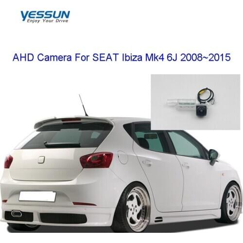 Yessun Fisheye Rear view camera For SEAT Ibiza Mk4 6J 2008~2015 AHD 720P backup camera/ 720P license plate camera