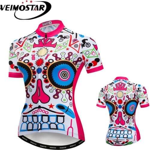 Weimostar Summer Cycling Jersey Women Outdoor mtb Bike Jersey Bicycle Clothing anti-sweat mtb Ropa ciclismo Cycling Shirt