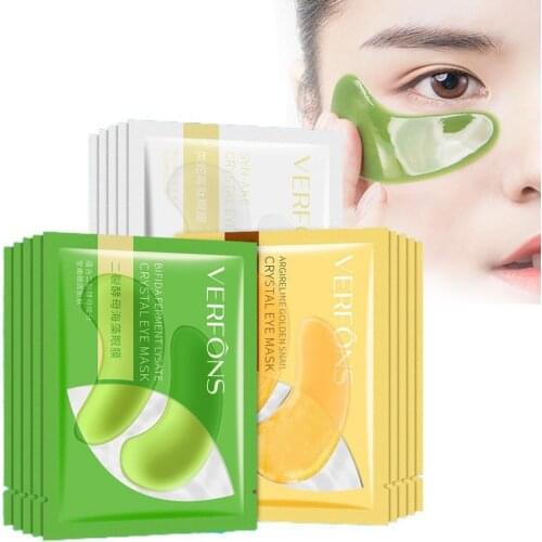 10/8/5Pair Seaweed Anti Aging Wrinkle Eye Mask Crystal Collagen Eye Patch Moisturizing Dark Circles Remove Eyes Lifting Firming