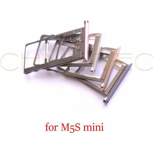 10pcs New Original Nano SIM Card Tray Holder Slot Holder Adapter Replacement for Meizu M5S mini