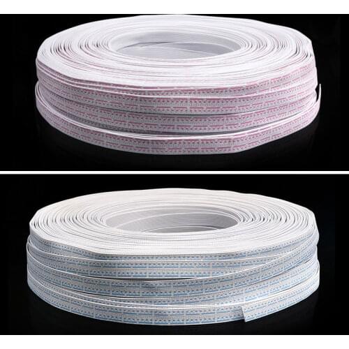 UL2468 26AWG Electron Wiring 6 7 8 9 10 12 Pins Extended Power Connect Cable PVC Insulated Copper Line Red White Multiple Cores