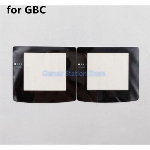 50pcs for GameBoy Color GBC System Glass Screen Lens Self Stick For Nintendo Gameboy Replacement Accessories