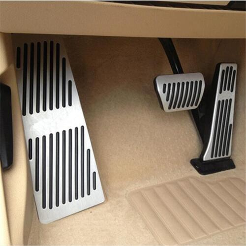 Car Accessories For BMW E60 E61 E63 E64 E70 M5 M6 Accelerator Brake Foot Rest Pedal Pads Styling Gas Refit Sticker styling