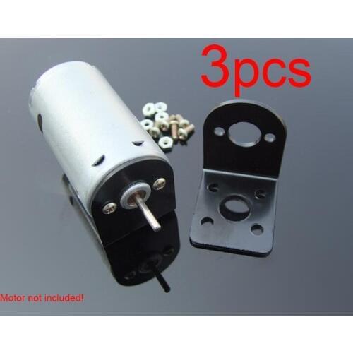 Free Shipping 3pcs 25mm DC motor bracket Mounting fixing holder Motor seat fit for 390 385 365 380 395 motor for RC Boat model