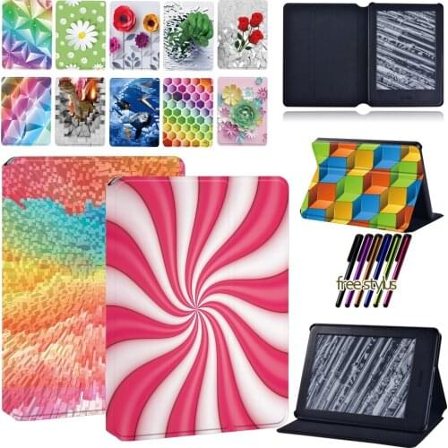 Tablet Case for Amazon Kindle 8/10th/Kindle Paperwhite 1/2/3/4 Anti-Drop and Anti-Vibration Cover Case+ Stylus