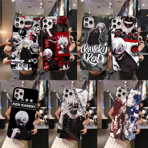 Tokyo Ghoul Trendy Anime Kaneki Ken Phone Case For iphone 12 11 Pro Max Mini XS Max 8 7 6 6S Plus X 5S SE 2020 XR cover