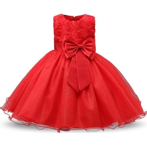 Kids Dresses Girls Clothes Party Princess Vestidos 2 3 4 5 6 Year Birthday Dress Girl Christmas Party Flower Girl Wedding Gown