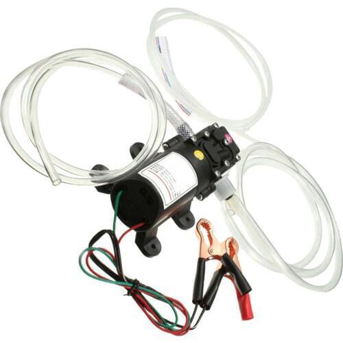 DC 12V 60W Oil Fluid Scavenge Pump Pipes Extractor Exchange Transfer Car Kit