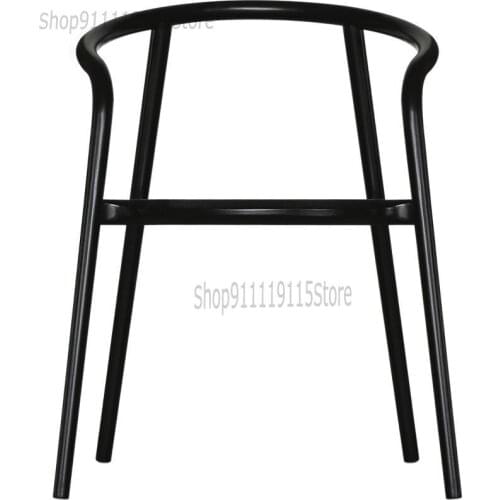 Custom Chair Simple Italian Minimalist Modern Solid Wood Aranha Arm Chair Designer Replica Leisure Dining Chair
