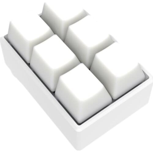 Small Keyboard Mini Keyboard 6 Keys Copy and Paste One Key Password 3D Printing Global Custom Shortcut Keys