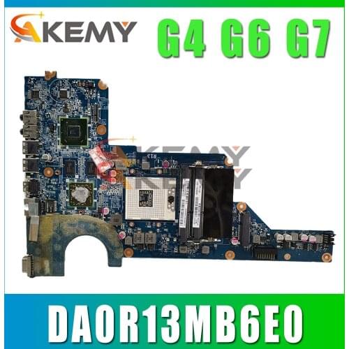 650199-001 DA0R13MB6E0 REV:E w 216-0809024 GPU for HP Pavilion G4 G6 G7 Series NoteBook PC Laptop Motherboard Mainboard