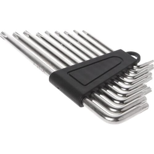 9 Pcs Hex Key Wrench Sets Torx L Shape Repair Tool Screwdriver Tool Set Usefu