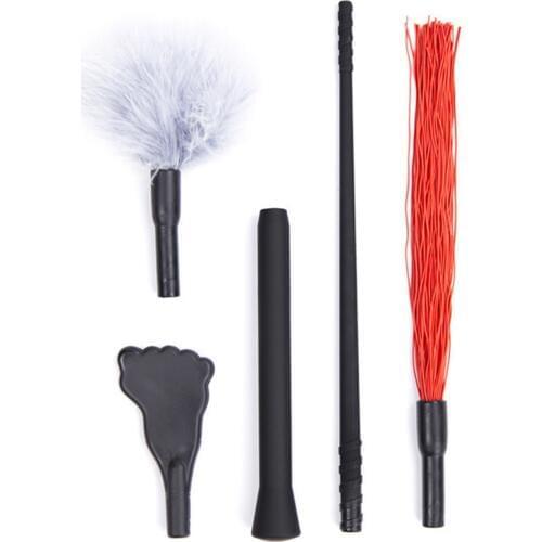 Adult Game 3 PCS/Set PU Leather Handcuffs Whip Collar Erotic Sex Toy for Couple Fetish Sex Bondage Restraint for Couples