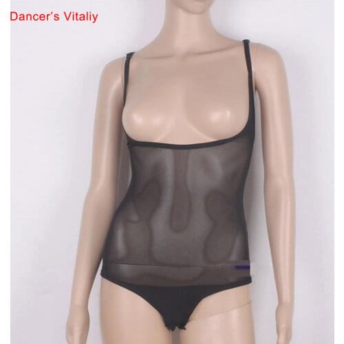 Wholesale belly dance top sexy chifoon sleeveless belly dance T-Shirt latin dance clothes top