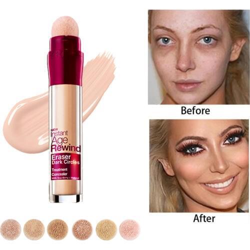 Face Foundation Concealer Pen Long Lasting Dark Circles Corrector Contour Concealer Stick Cosmetic Makeup Highilghter
