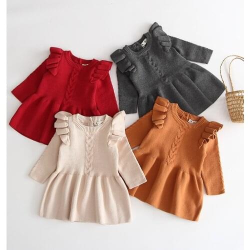 POMOGO Winter Dresses For Babies