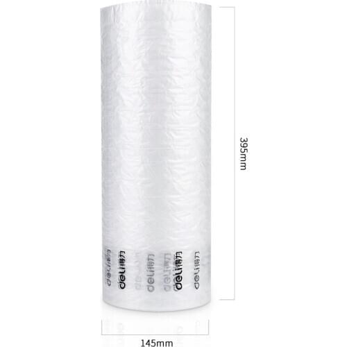 Deli 16440 Bubble Bag Transparent film Logistics Express Packing Anti-falling and Anti-seismic Air Column film packing suppliers