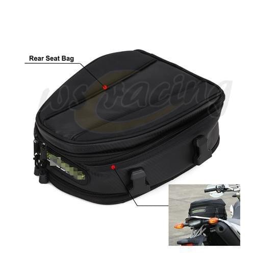 Motorcycles Rear Seat Bag Back Bags Waterproof Motorbike Tail Luggage Running Climbing Riding Sport Pack