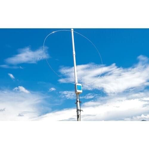Y-200A Active Loop Receiving Antenna Small Loop Shortwave Antenna SDR Radio Antenna