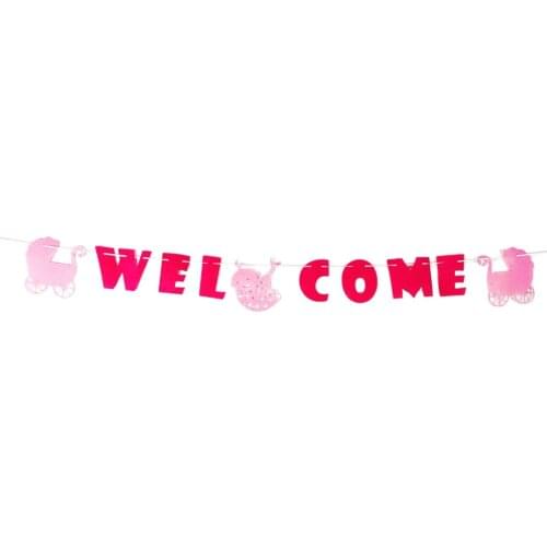Banner Banners Bunting Banner Beautiful '' Welcome '' For Shop Party In Non